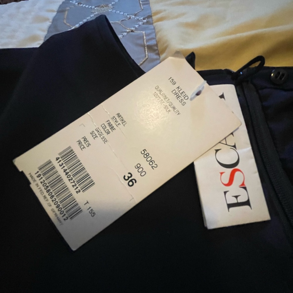 BRAND NEW VINTAGE ESCADA DRESS (tags on) - Pure Silk!